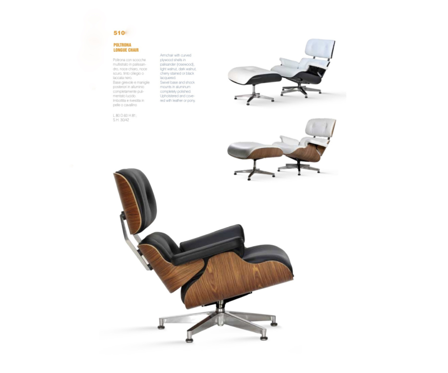Eames Lounge Chair + Ottoman