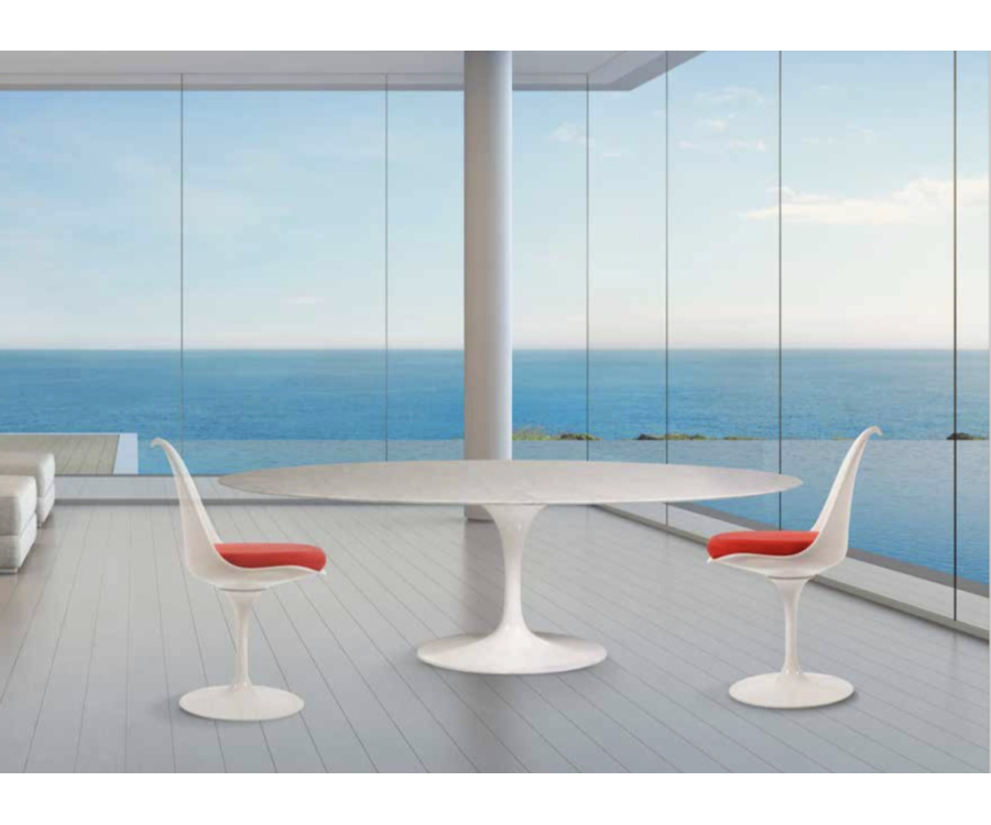 Saarinen Tisch Oval (Laminat)