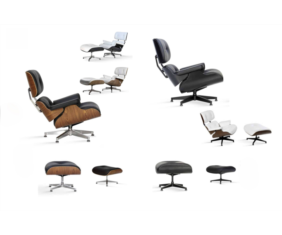Eames Lounge Chair + Ottoman