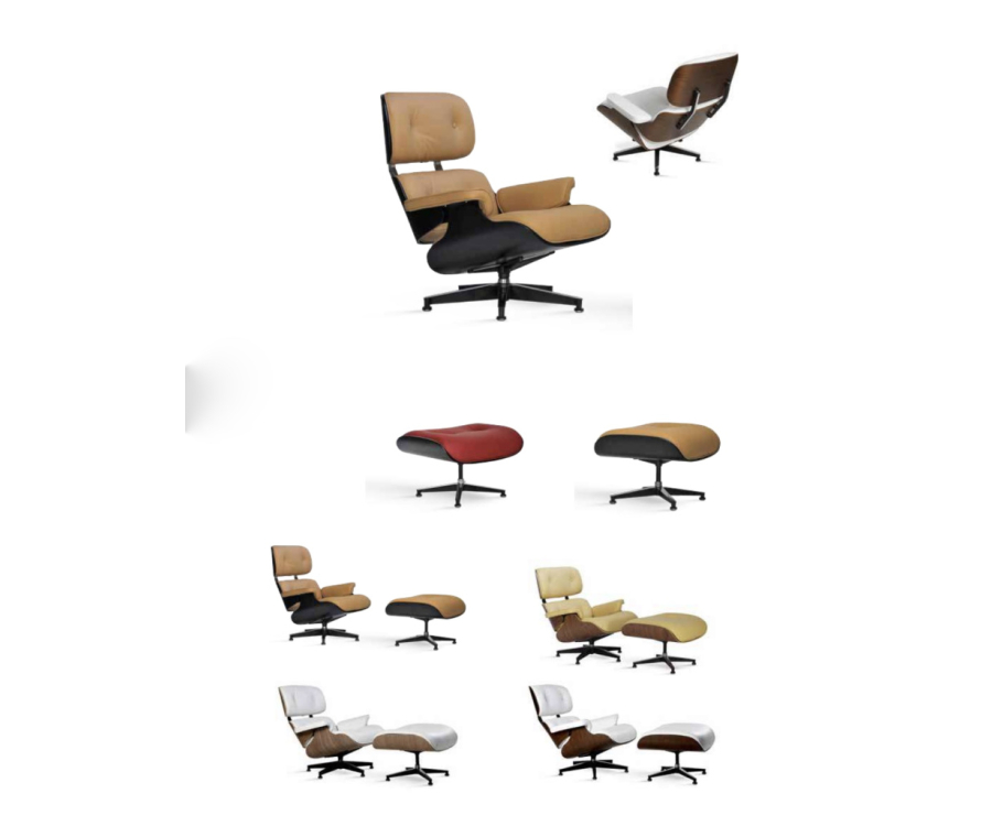 Eames Lounge Chair + Ottoman