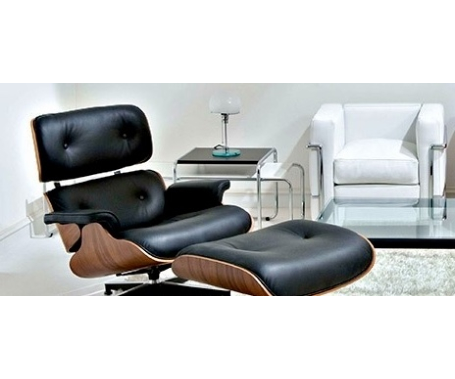 Eames Lounge Chair + Ottoman